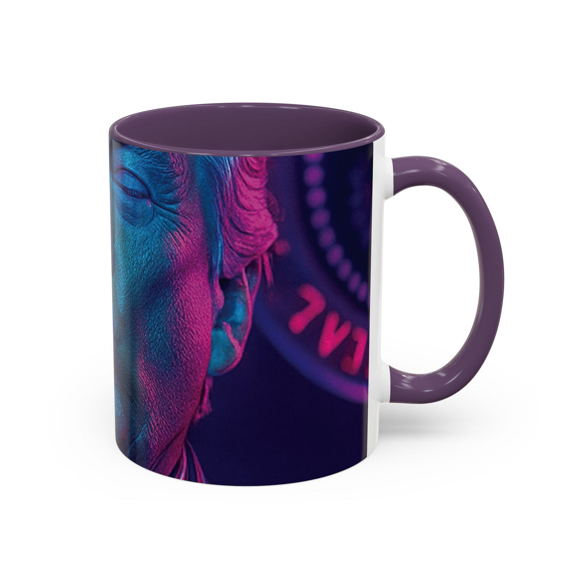 PUCKER SWEET CHEEKS CYBER PUNK COFFEE MUG