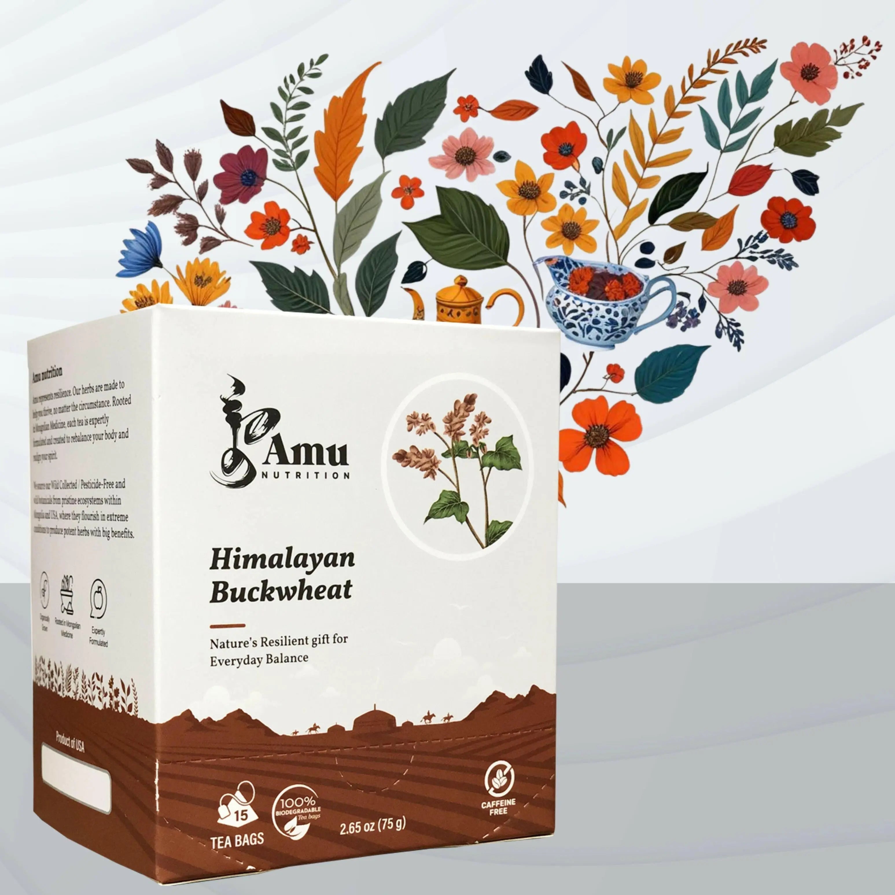 Himalayan Tartary Buckwheat Tea Bags