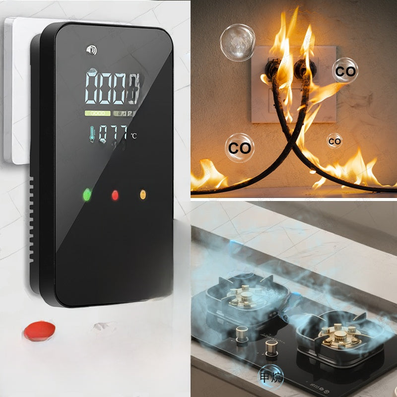 4-in-1 Gas Carbon Monoxide Alarm Detector