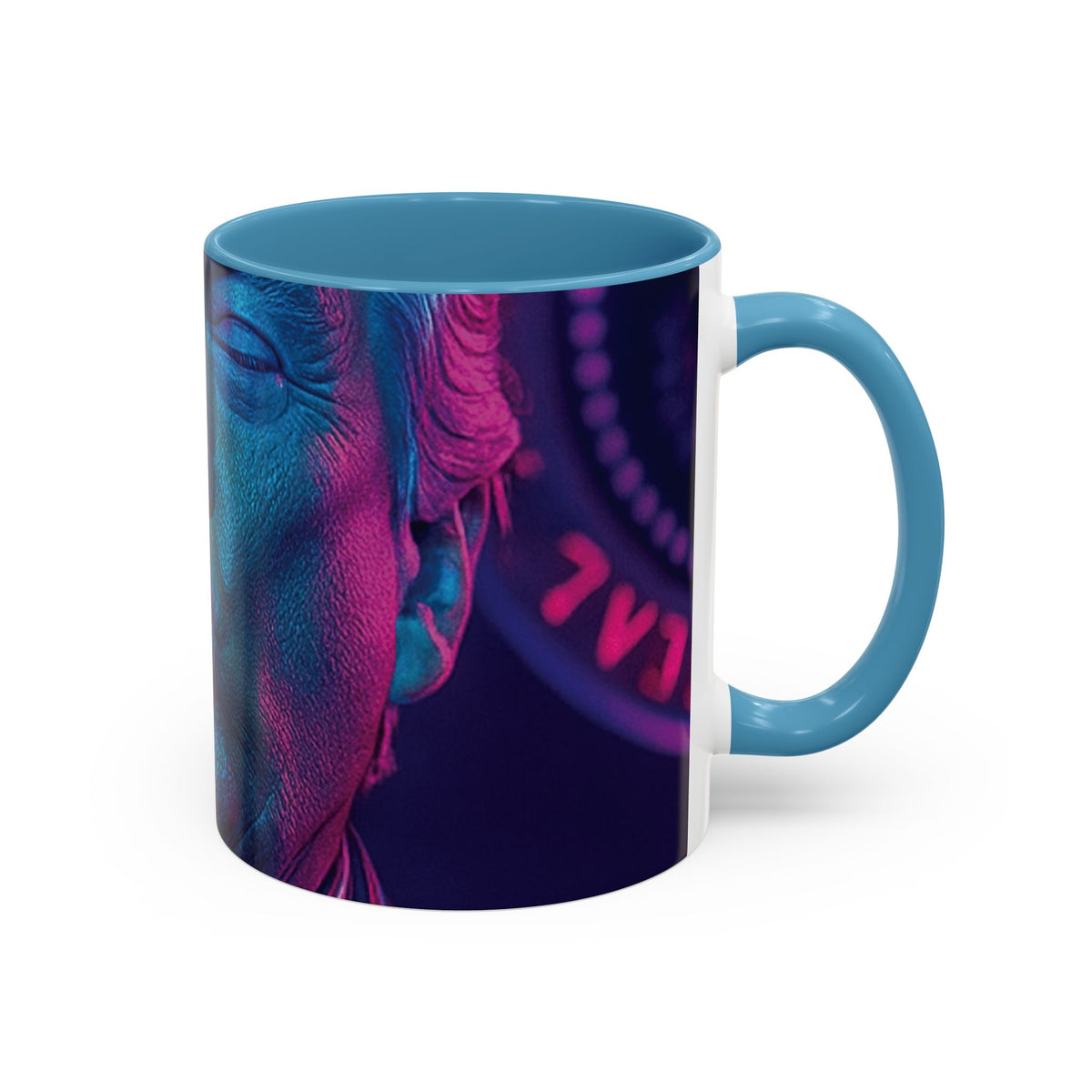 PUCKER SWEET CHEEKS CYBER PUNK COFFEE MUG