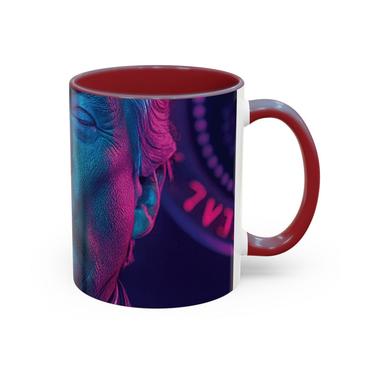 PUCKER SWEET CHEEKS CYBER PUNK COFFEE MUG