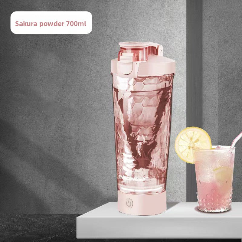 USB Rechargeable Electric Shaker Cup for Protein Mixing