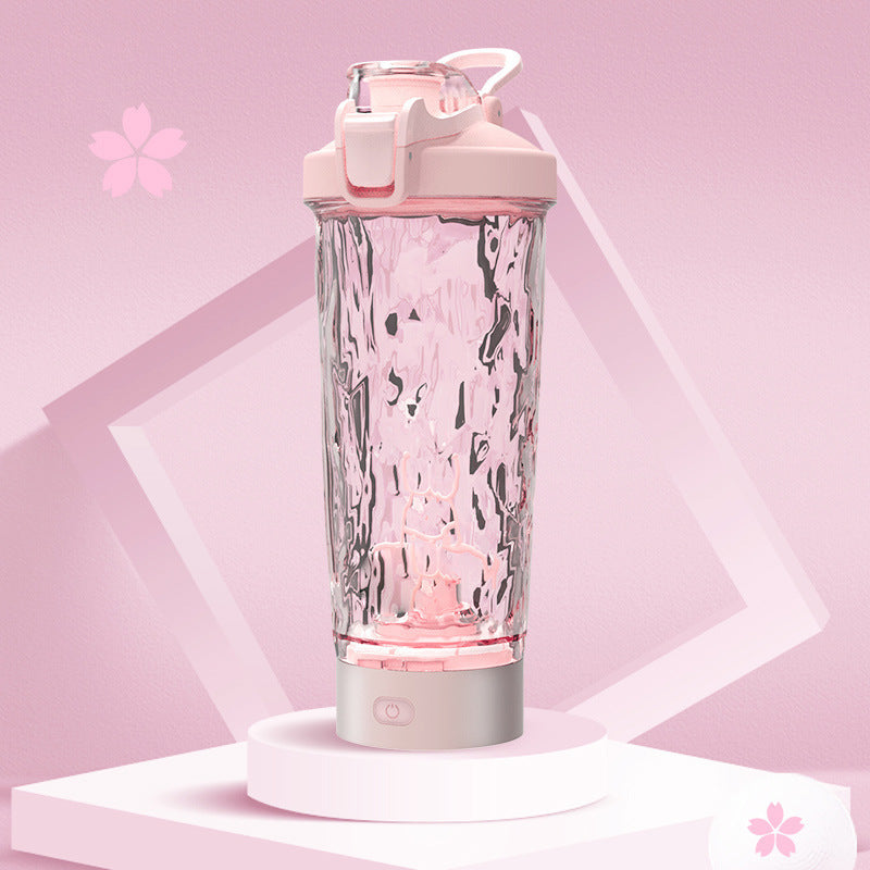 USB Rechargeable Electric Shaker Cup for Protein Mixing