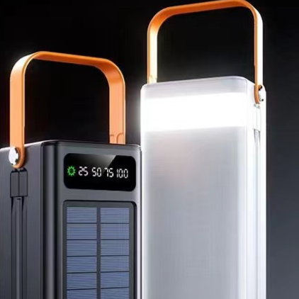Ultra-Large Capacity Solar Power Bank with LED