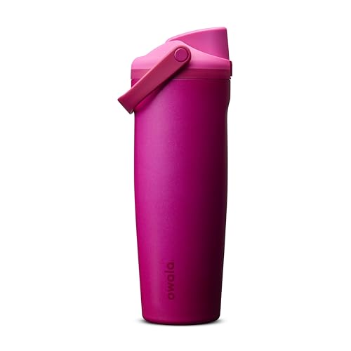 Owala FreeSip Sway Stainless Steel Water Bottle 30 oz Read My Lips
