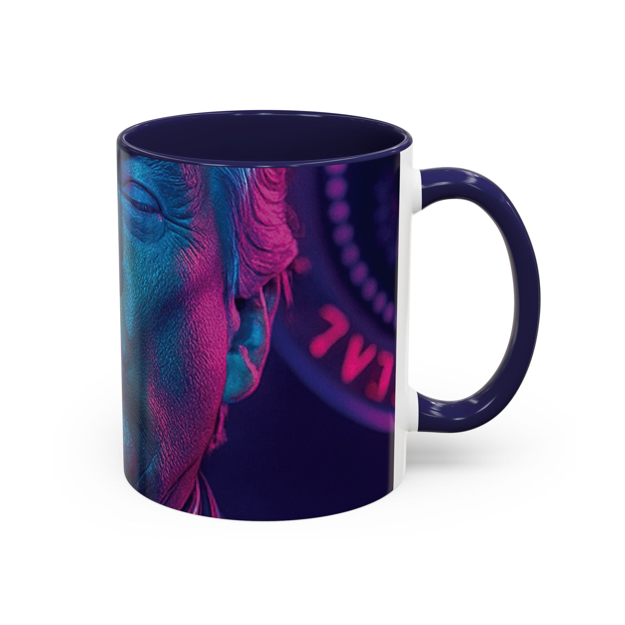 PUCKER SWEET CHEEKS CYBER PUNK COFFEE MUG