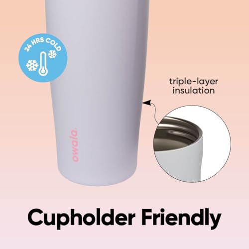 Owala FreeSip Sway Stainless Steel Water Bottle 30 oz Beach House
