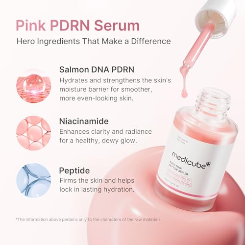 medicube PDRN Pink Peptide Serum with Salmon DNA