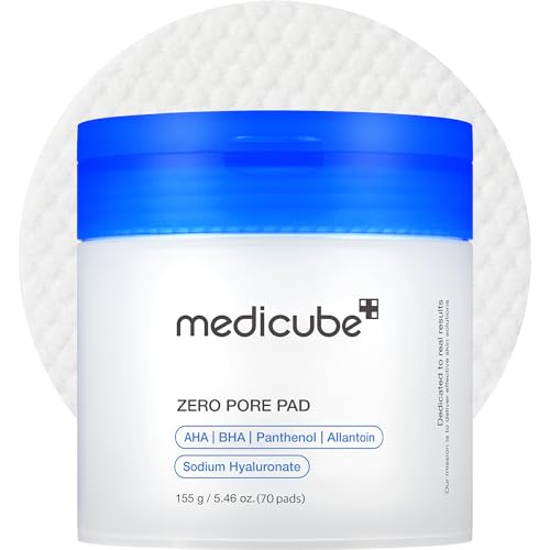 medicube Toner Pads Zero Pore Pad 2.0 for Exfoliation and Pore Care