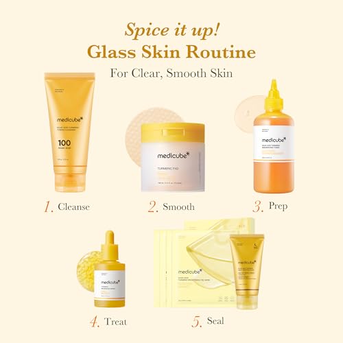 medicube Toner Pads Kojic Acid Turmeric Clarifying Pad for Troubled Skin