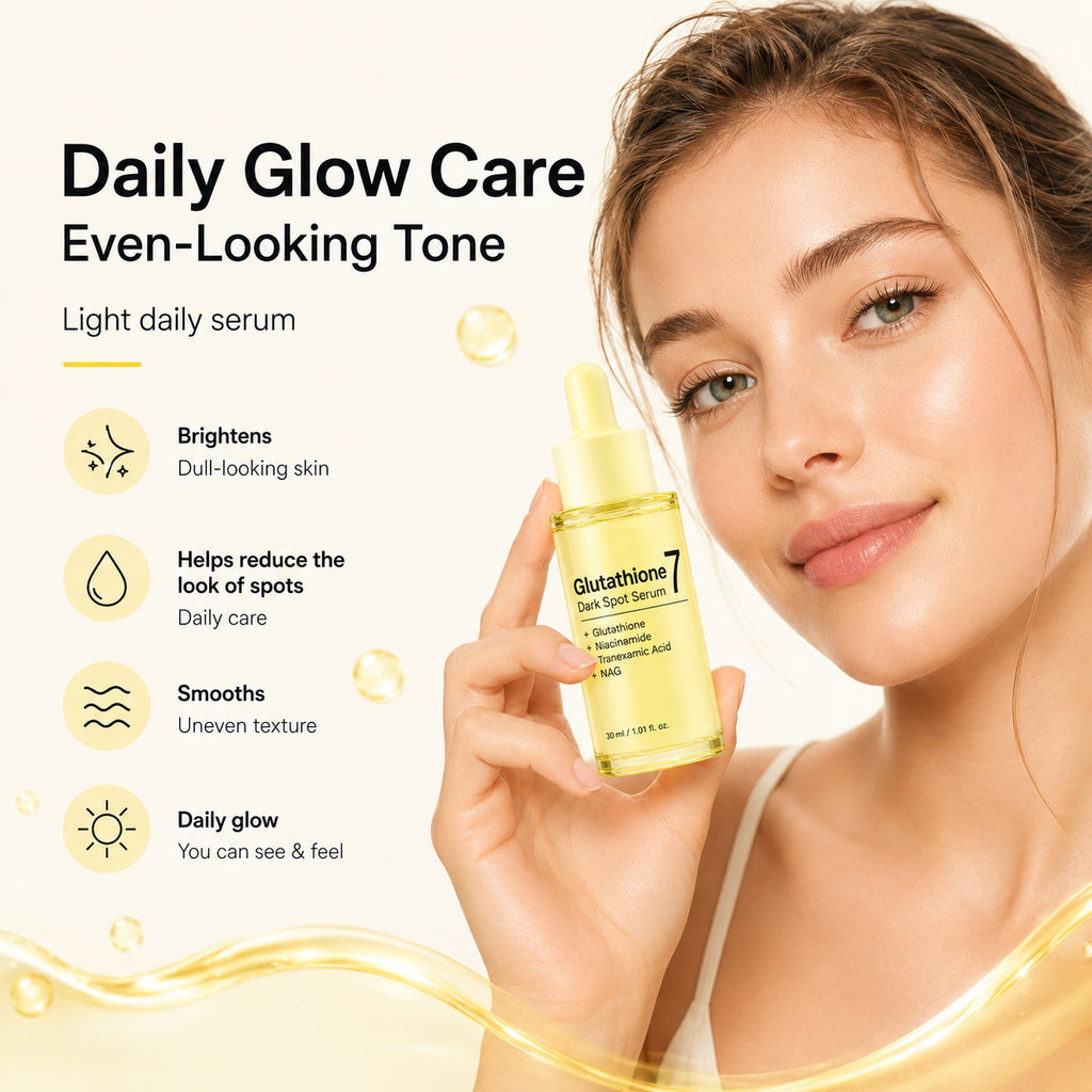 Press Dropper Glass Bottle Facial Essence