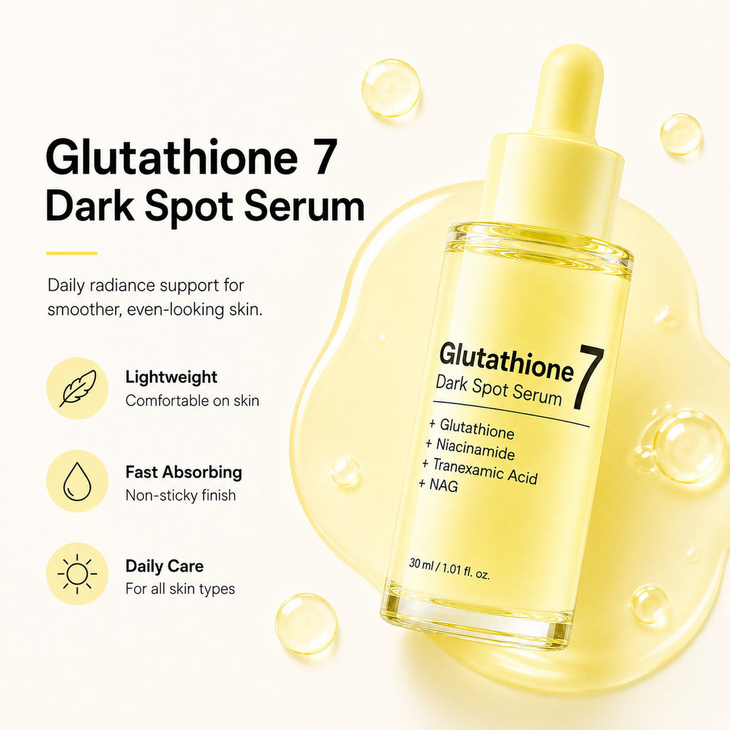 Press Dropper Glass Bottle Facial Essence