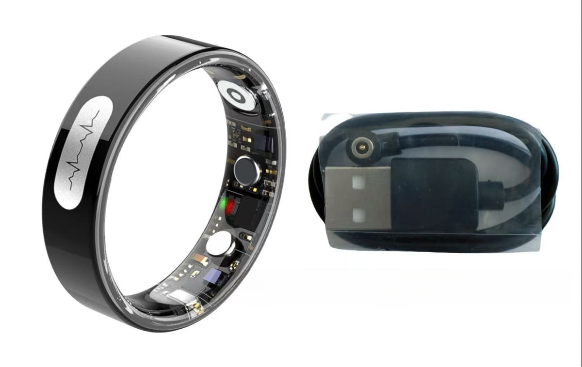 Smart Ring Heart Rate Blood Oxygen Electrocardiogram Health Ring