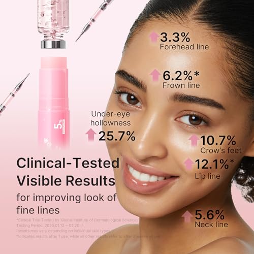 medicube PDRN Pink Collagen Volume Multi Balm Stick - Face & Body Balm | Volufiline, PDRN, NAD, Collagen - Under-Eyes, Neck, Forehead, Smile Lines, Lips, Plumping & Radiance for Line Care, K-Beauty