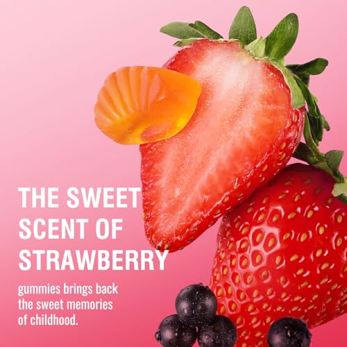 Smell Rio Perfume 606# (Pressable Strawberry Gummies) Hair Perfume for Women – Long-Lasting Strawberry, Candy, Vanilla & Marshmallow Gourmand Fragrance Eau de Parfum 100ml (3.4 fl oz)
