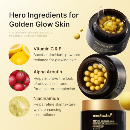 medicube Capsule Cream with Deep Vitamin C for Radiance