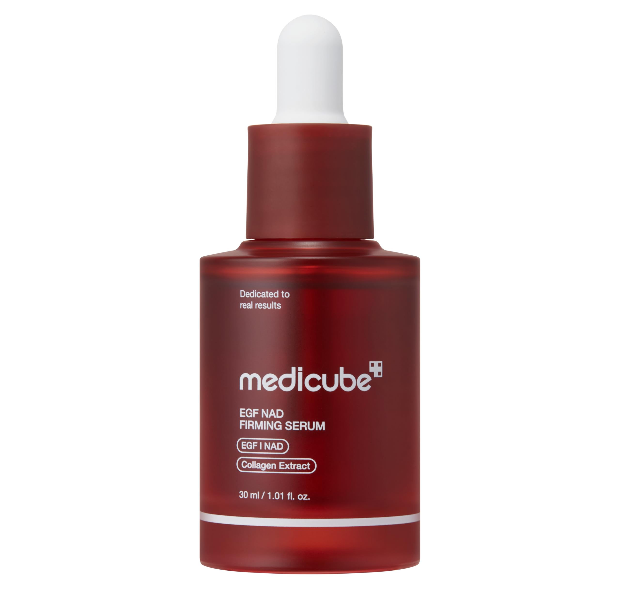 medicube NAD EGF Firming Serum for Face & Neck | Anti-Aging Serum with EGF Peptide, NAD & Collagen - Wrinkle Appearance, Elasticity & Pore Care, Korean Skincare, 1.01 fl.oz