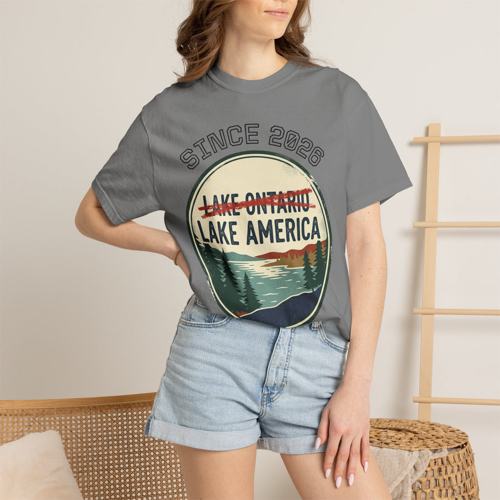 Lake America Vintage T-Shirt — Since 2026 Forest Lake Graphic Tee