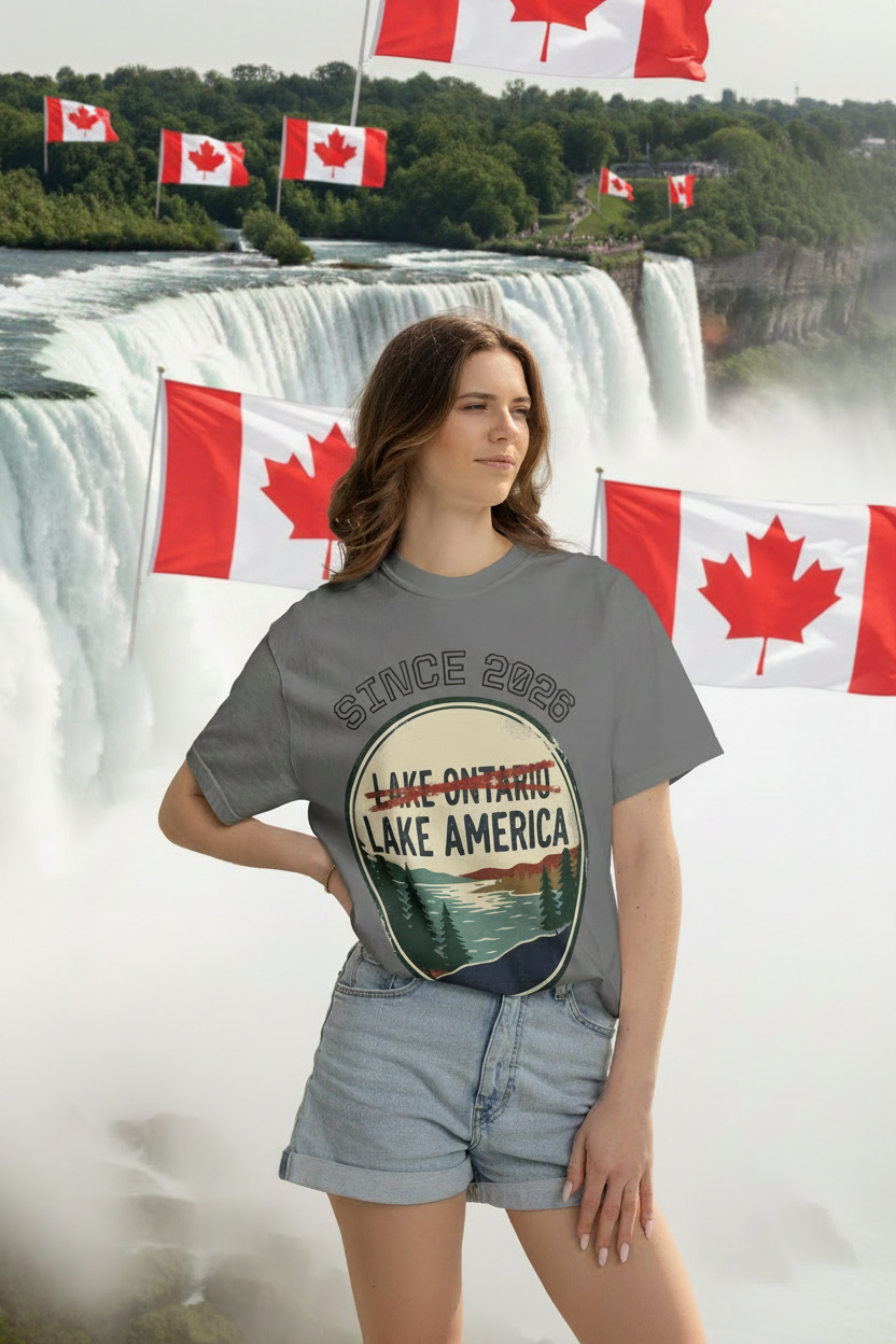 Lake America Vintage T-Shirt — Since 2026 Forest Lake Graphic Tee