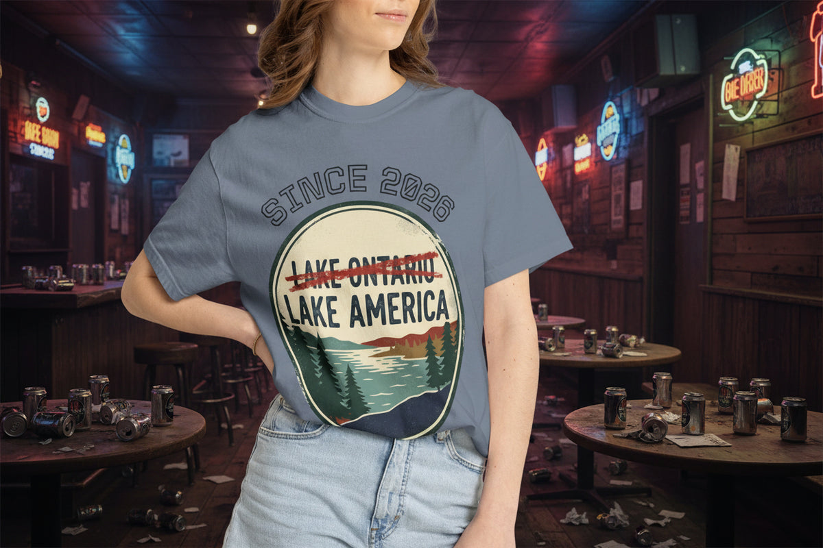 Lake America Vintage T-Shirt — Since 2026 Forest Lake Graphic Tee