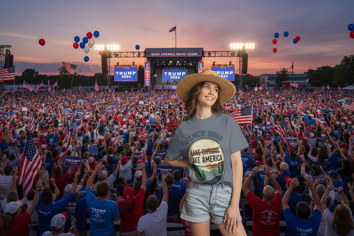 Lake America Vintage T-Shirt — Since 2026 Forest Lake Graphic Tee