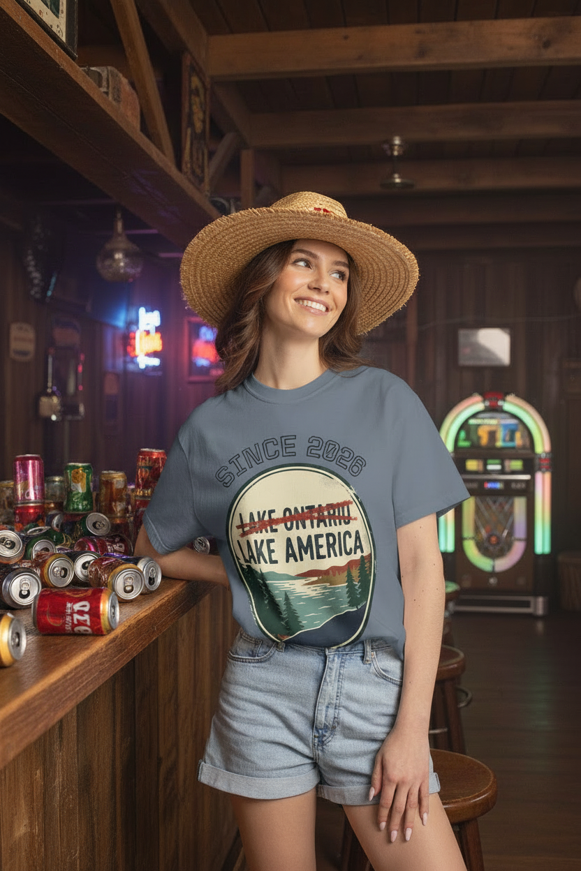 Lake America Vintage T-Shirt — Since 2026 Forest Lake Graphic Tee