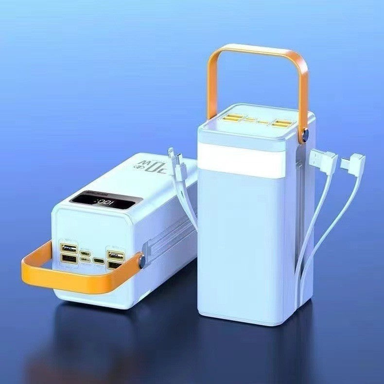 Ultra-Large Capacity Solar Power Bank with LED