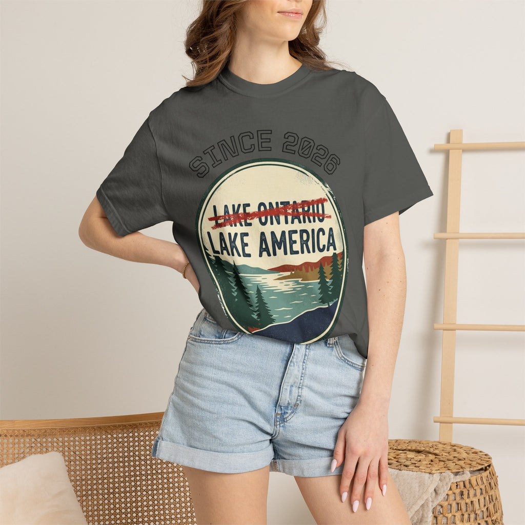 Lake America Vintage T-Shirt — Since 2026 Forest Lake Graphic Tee