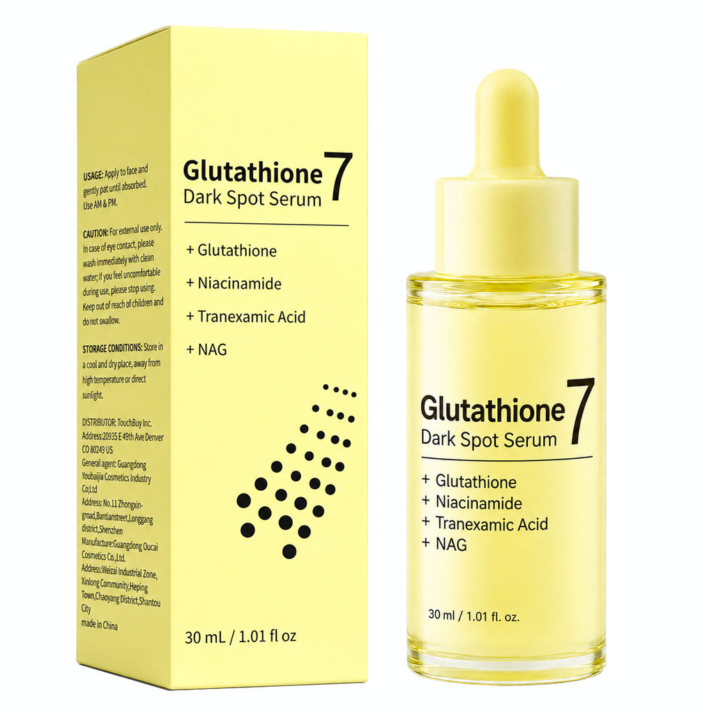 Press Dropper Glass Bottle Facial Essence