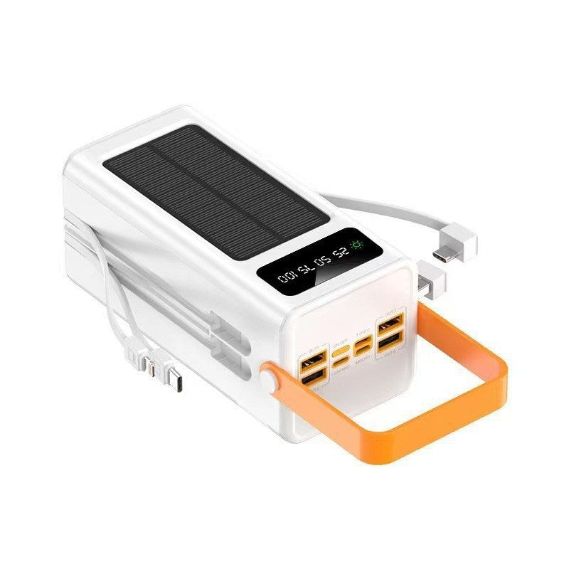 Ultra-Large Capacity Solar Power Bank with LED