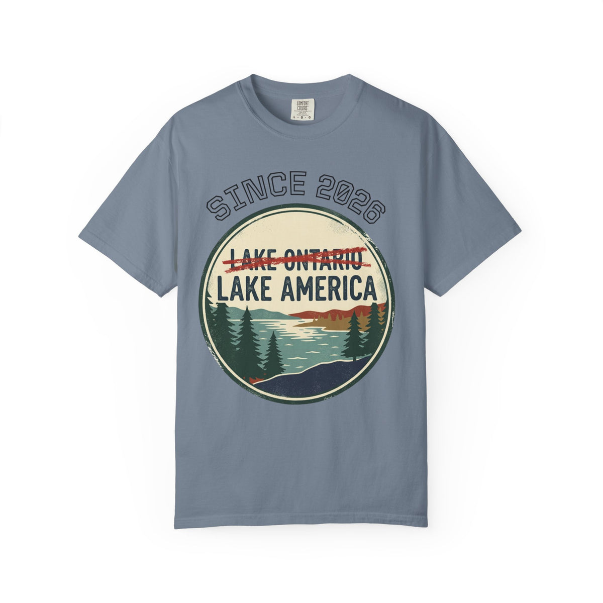 Lake America Vintage T-Shirt — Since 2026 Forest Lake Graphic Tee