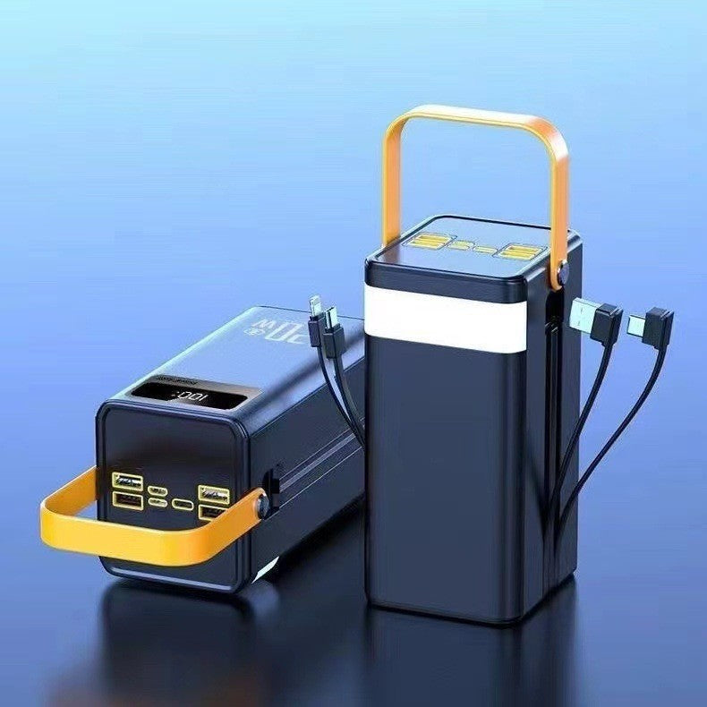 Ultra-Large Capacity Solar Power Bank with LED