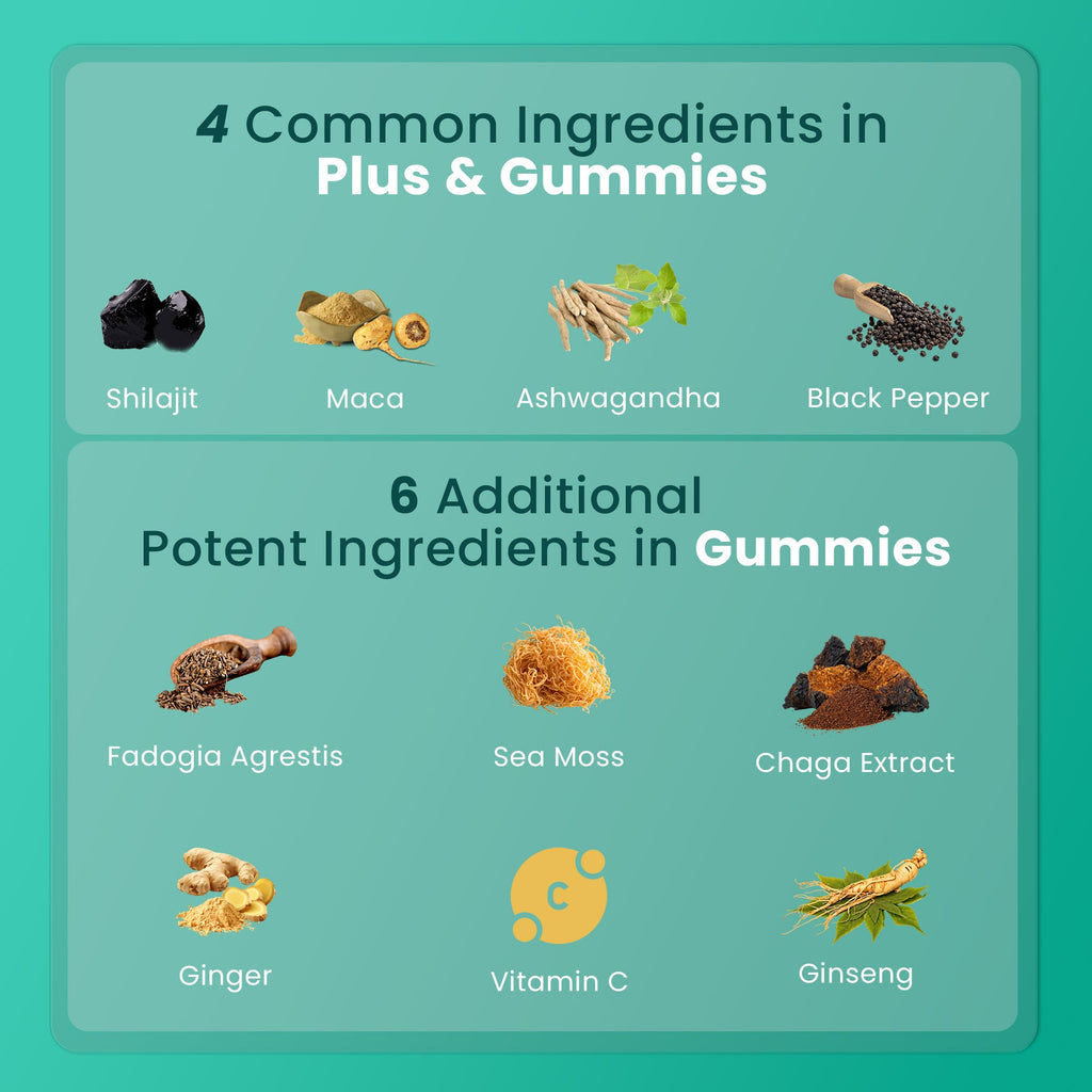BeepWell Shilajit Resin & Gummies Combo –