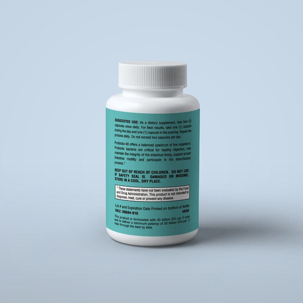Probiotic 40 Billion CFU