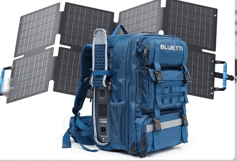 BLUETTI 60W Portable Solar Panel – Ultra-Light Foldable Solar Charger with USB Ports