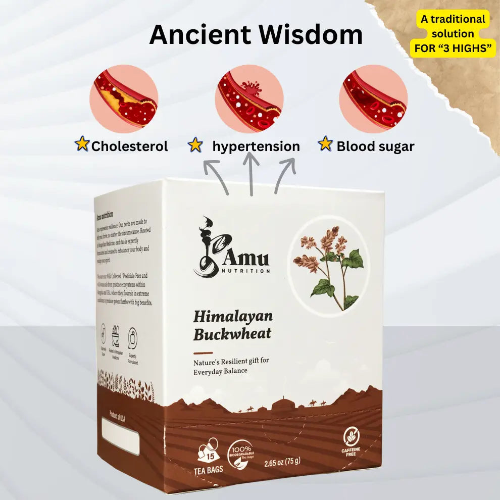 Himalayan Tartary Buckwheat Tea Bags