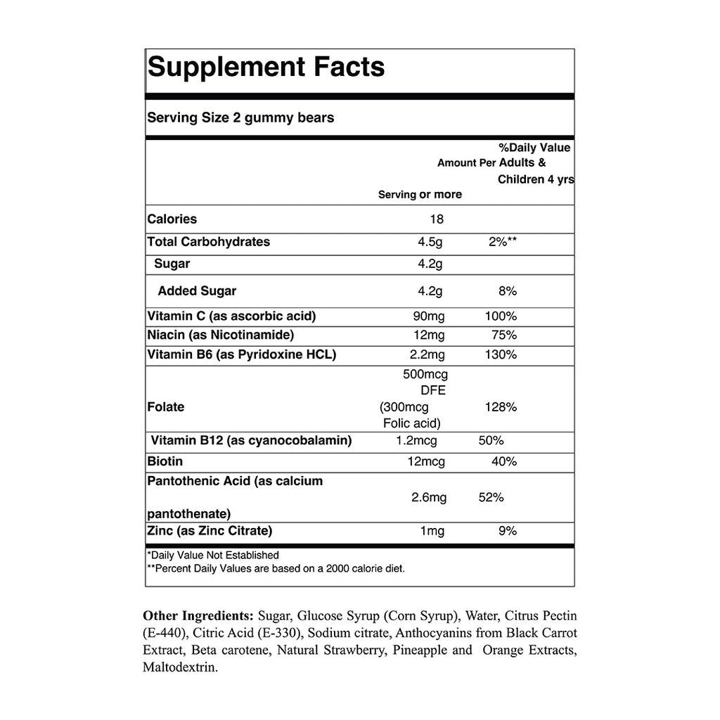 Multivitamin Mix Flavors Gummies