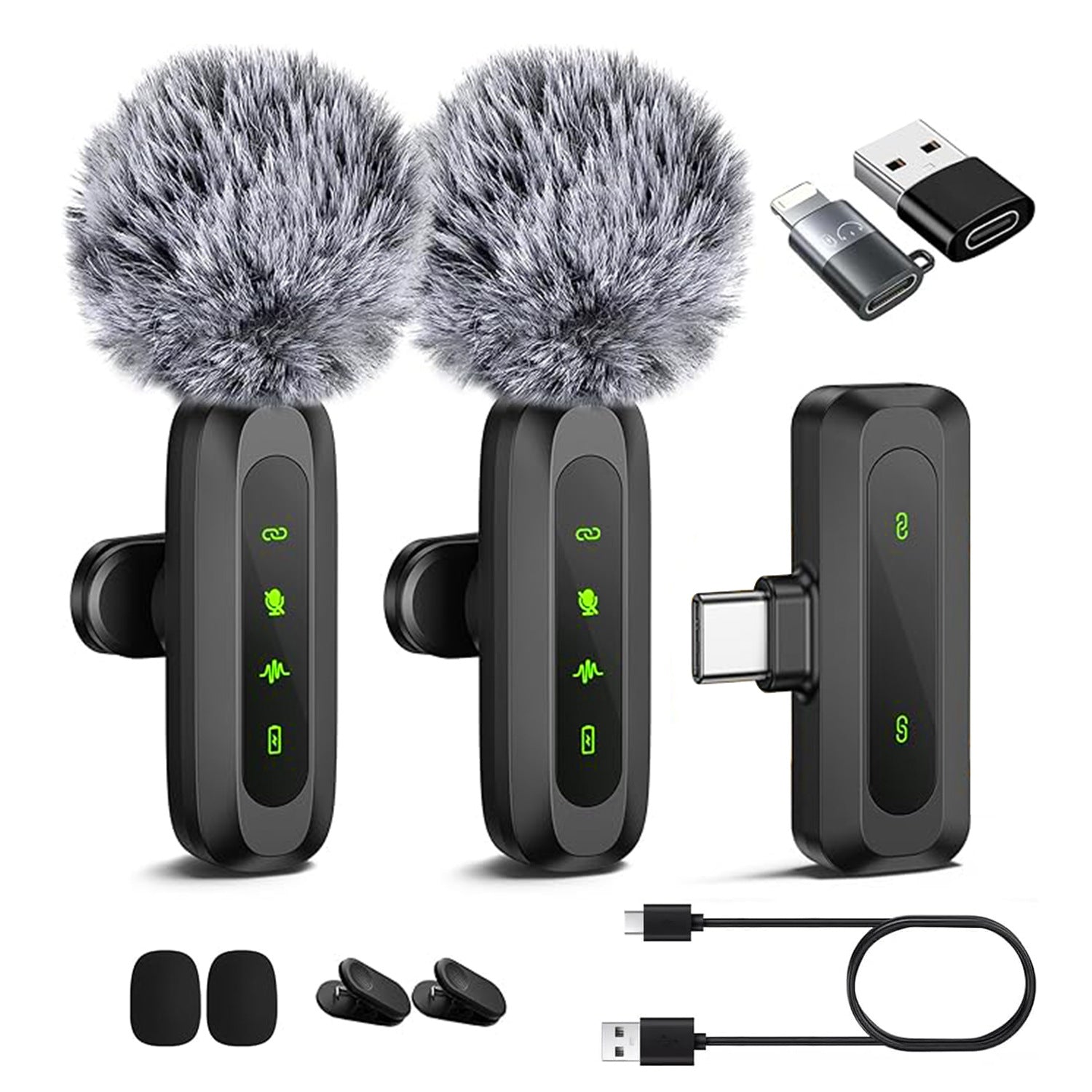 Clip-on Wireless Microphone for Live Recording