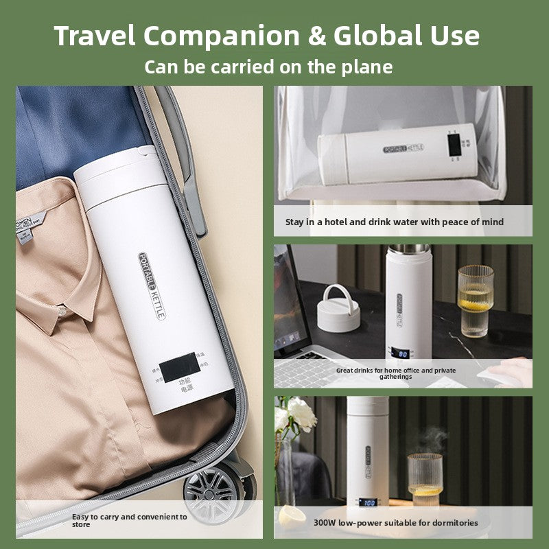Portable Electric Water Heater with Safety Protection