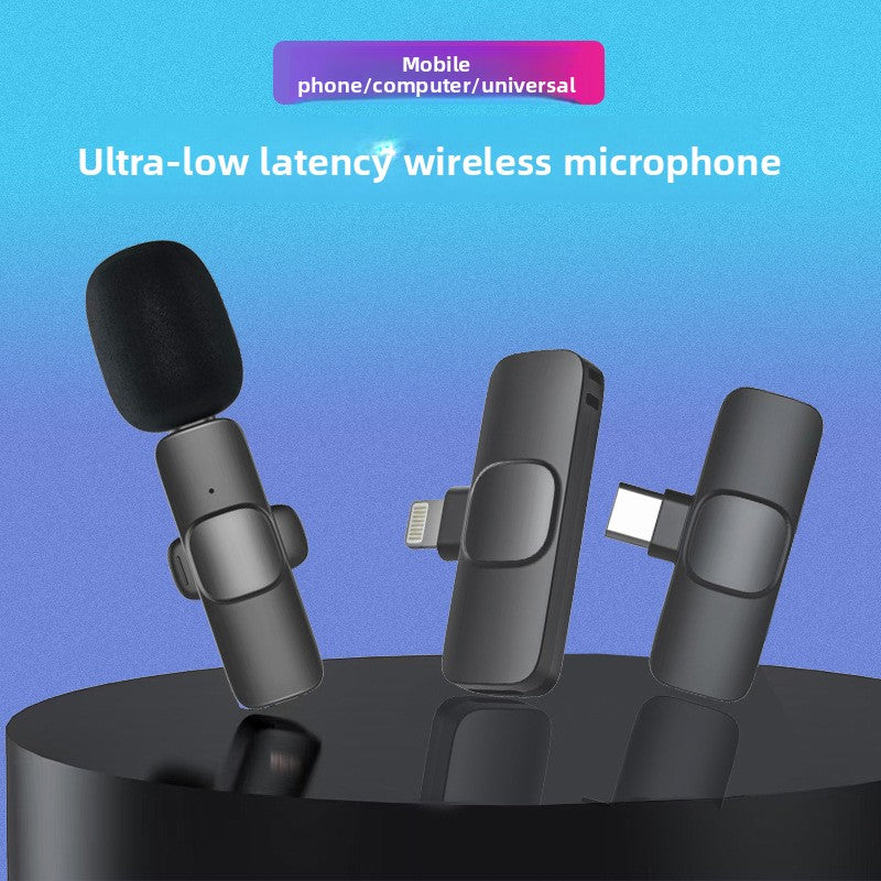 Clip-on Wireless Microphone for Live Recording