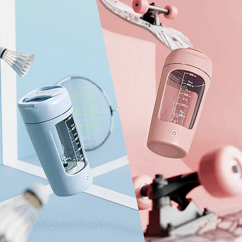 Electric Protein Shaker Blender Bottle
