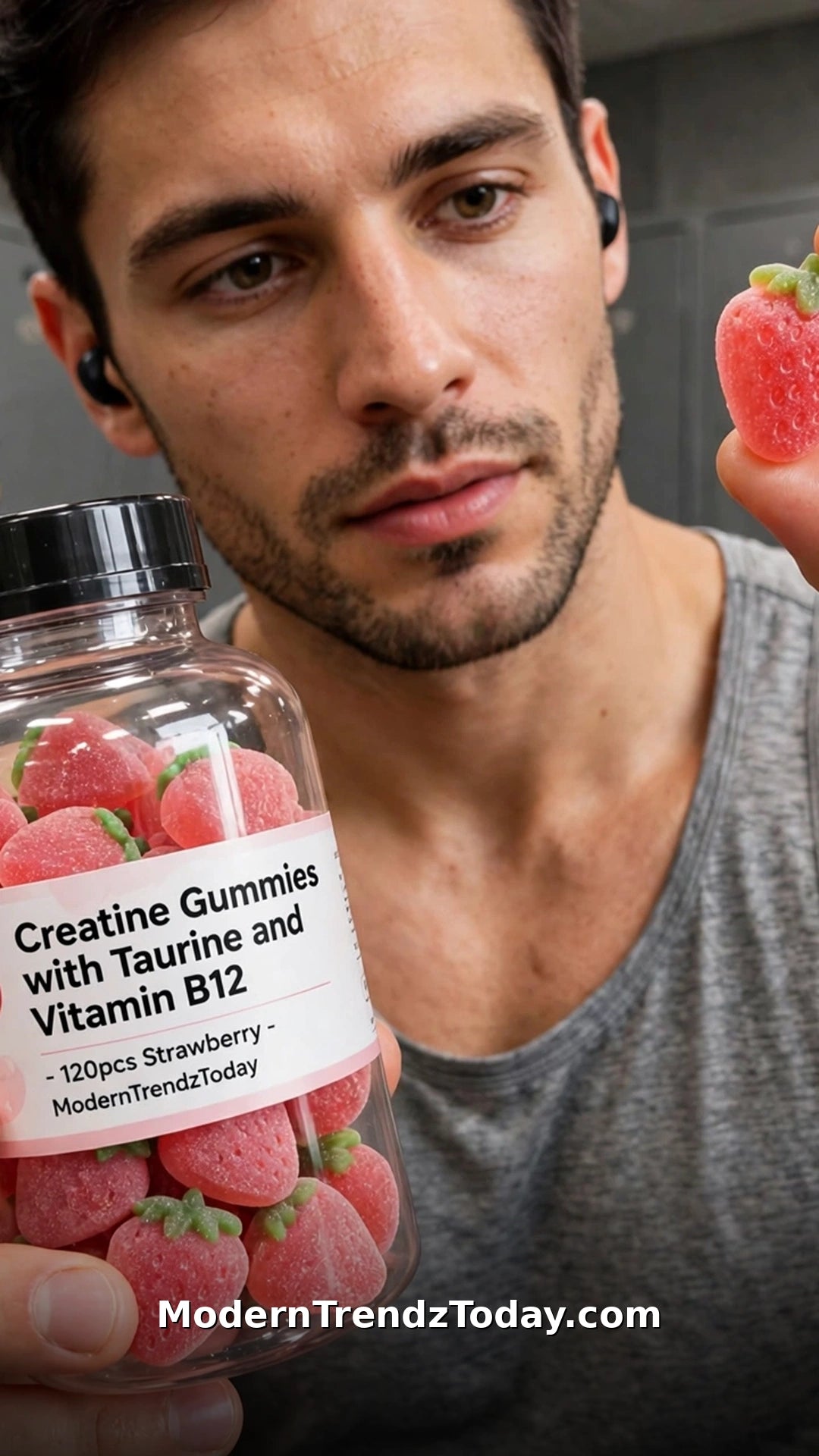 Creatine Gummies with Taurine and Vitamin B12